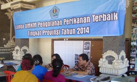 Lomba UMKM Pengolahan Perikanan Terbaik Tingkat Provinsi Bali 2014