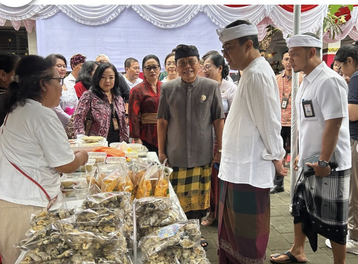 Bazzar Pangan Juni 2024 bersama Bapak Walikota Denpasar