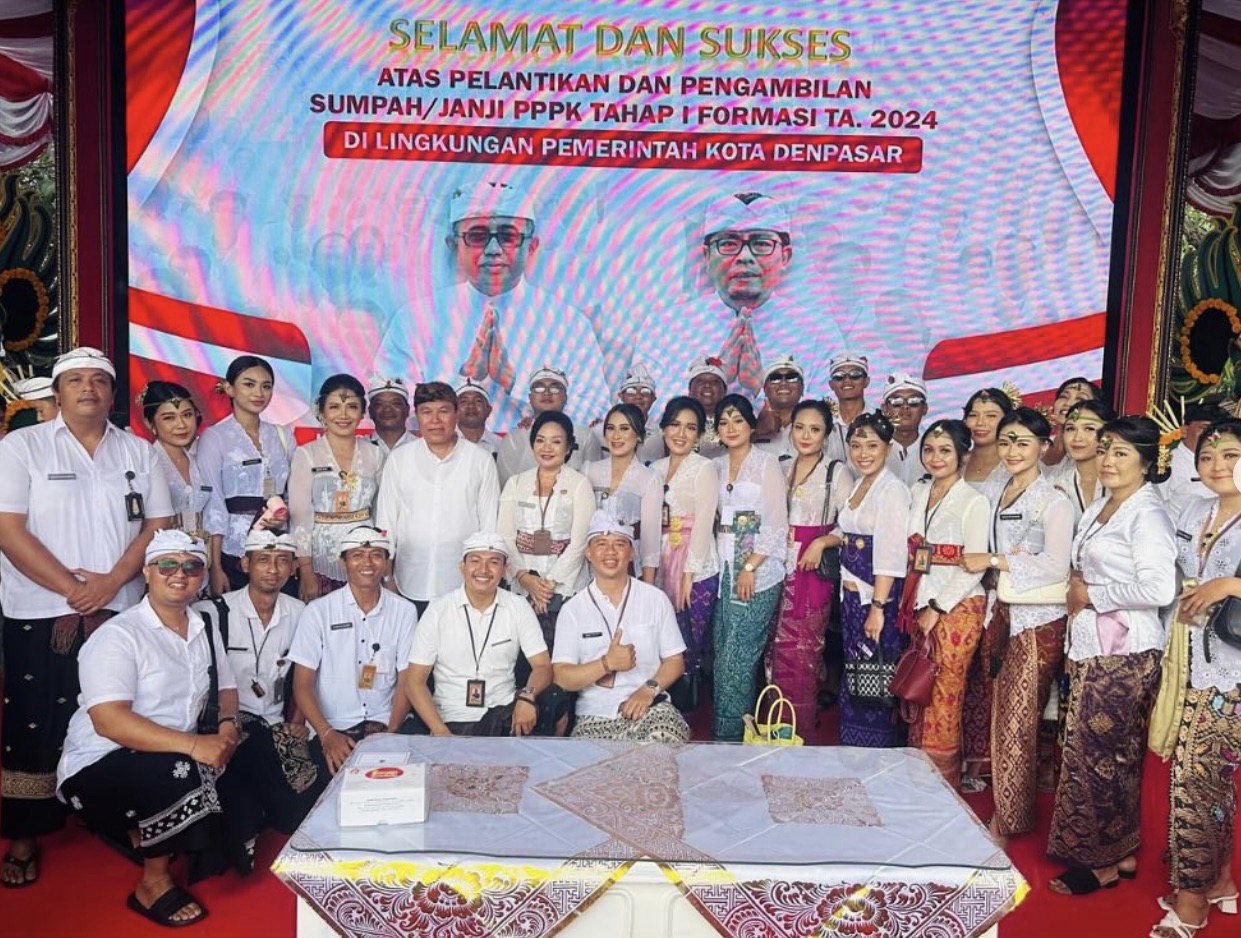 Pelantikan dan Pengambilan Sumpah/Janji Pegawai Pemerintah dengan Perjanjian Kerja (PPPK) Tahap I Formasi Tahun Anggaran 2024