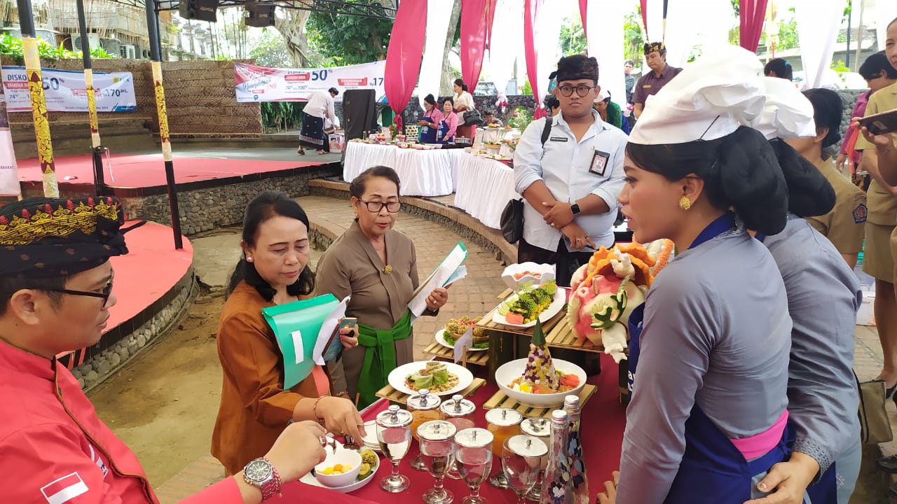 TP PKK Kota Denpasar Raih Juara I Lomba Masak Serba Ikan Tk.Provinsi Bali