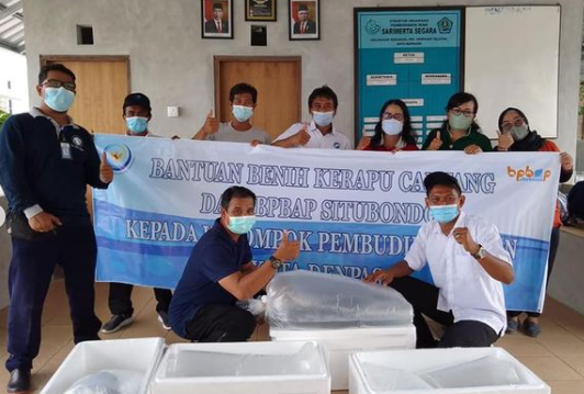 Pendampingan Penyerahan dan Penebaran Benih