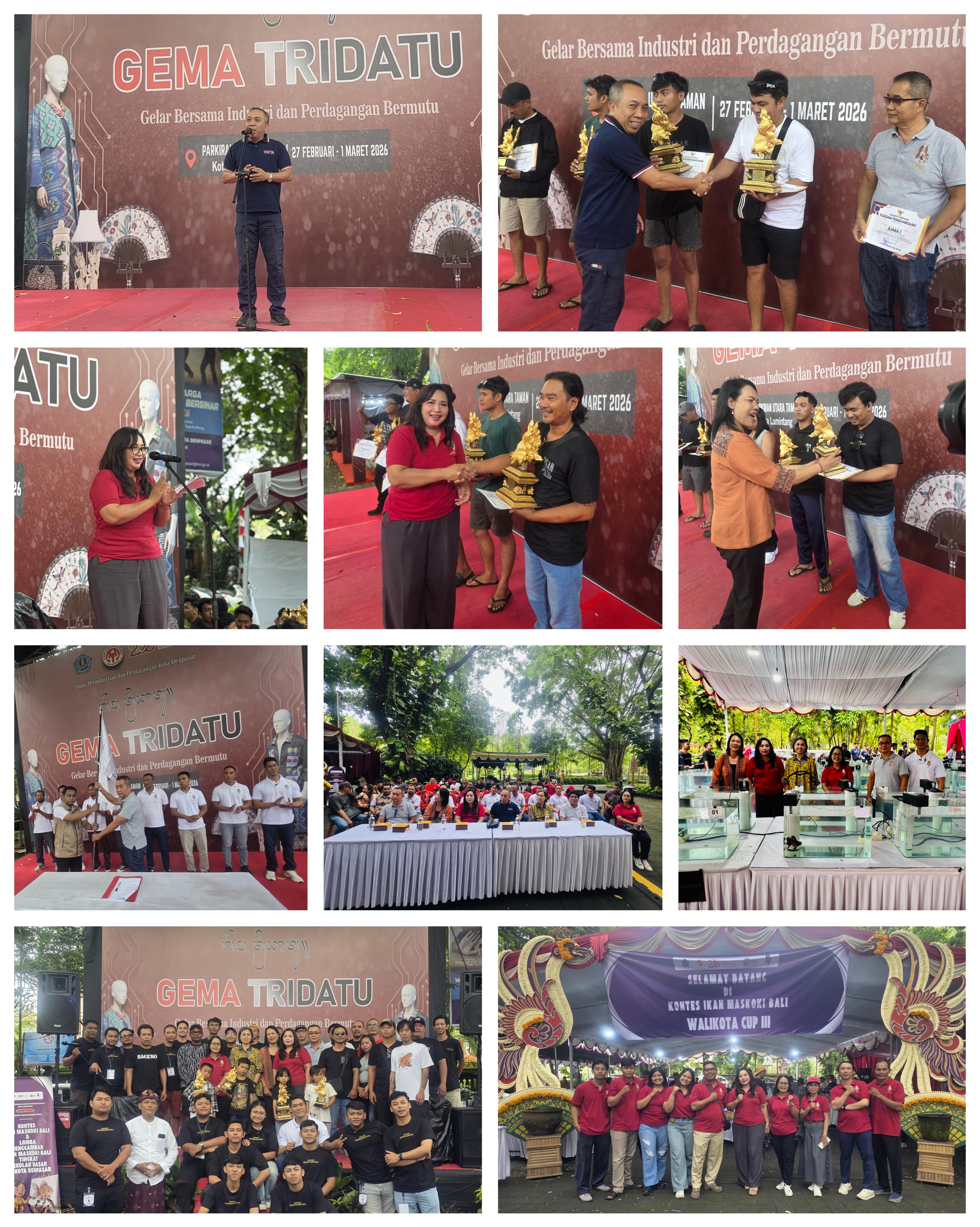 Pengumuman & Penyerahan Hadiah Kontes Walikota Cup III Ikan Maskoki Koki Bali Th 2026, sekaligus Pelantikan & Pengukuhan Juri Kontes Ikan Maskoki Bali oleh Ketua Asosiasi Ikan Maskoki Bali