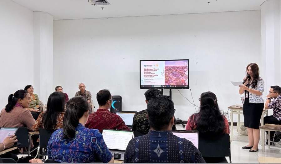 Bimbingan Teknis Monitoring dan Evaluasi Keterbukaan Informasi Publik Tahun 2026